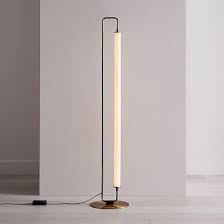Linear Metal Led Floor Lamp In 2020 Modern Lamp Led Floor Lamp Modern Floor Lamps