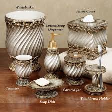 Additional options include guest towel holders, vanity trays, soap dispensers, tissue box covers, cotton ball and cotton bud containers, cosmetic organizers and hooks. 20 Bathroom Accessories Sets Ideas Bathroom Accessories Sets Bathroom Accessories Bathroom Accessory Set