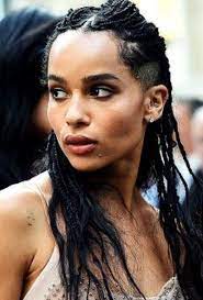 Zoe Kravitz Hairstyle Hair Styles Box Braids Hairstyles