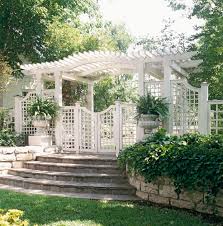 Accommodates a 5 ft swing or glider. 19 Beautiful Trellis Fence And Screen Ideas To Turn Your Yard Into A Private Escape Better Homes Gardens
