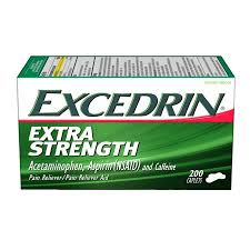 Excedrin Extra Strength For Headache Relief Caplets 200 Count