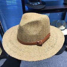 2021 Men Wide Brim Straw Hat Outdoor Fashion Woman Woven Travel Beach Sun Hat Causal Fedora Panama Hats Tta608 From Sport No1 2 34 Dhgate Com