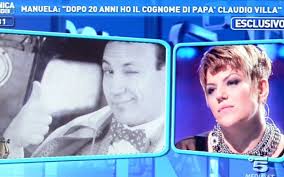 Completa la tua collezione su claudio villa. Manuela Villa La Vedova Di Mio Padre Claudio Villa Specula Su Di Me Ladyblitz