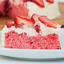 Duncan hines strawberry refrigerator cake best cake 2017. Double Strawberry Cake If You Like Strawberries You Ll Love This Cake Strawberry Recipes Strawberry Cake Recipes Savoury Cake