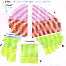 Pala Starlight Theater Seating Chart Best Picture Of Chart