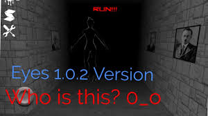 Playing The Oldest Version Of Eyes 1 0 2 Version Hard Mode Full Gameplay Who Is This Youtube