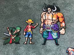 One of them, the four lions of sarnath, has become the state emblem of india. Kaidou Luffy And Zoro Made Of Perler Beads Hope You Like It Onepiece