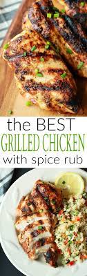 Easy Grilled Chicken Recipe With Homemade Spice Rub So Good Recipe Best Grilled Chicken Recipe Grilled Chicken Recipes Easy Grilled Chicken Recipes