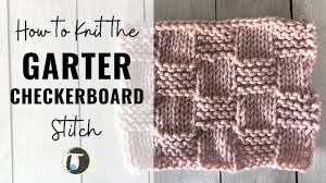 Check spelling or type a new query. How To Knit The Garter Checkerboard Stitch Beginner Knitting Stitches Youtube