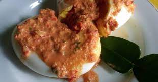 Resep Telur Penyet Sambal Kemiri Jawa Timur Oleh Fifi Recipe Resep Telur Resep Resep Masakan