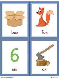 This alphabet clip art set features 24 images (12 color and 12 black & white) that include the letter x including: Letter X Words And Pictures Printable Cards Box Fox Six Ax Color Alphabet Word Wall Cards Alphabet Pictures Letter Flashcards