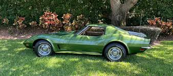 Image result for Blue Green 1973 Corvette