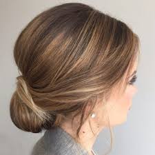It is a great idea to create a twisted chignon hairstyle on medium length hair. 24 Gorgeous Chignon Buns From Simple To Sophisticated