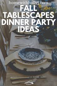 If you want to double down on the autumnal ambiance, host a pumpkin carving party. Best Fall Tablescape Ideas Top 10 Fall Themed Tablescapes