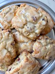 Cranberry Orange and Ginger Scones