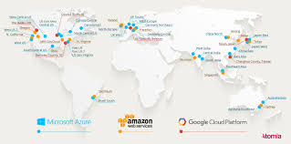 Amazon currently operates 66 availability zones globally. Comparing The Geographical Coverage Of Aws Azure And Google Cloud