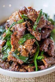 Retired chef cook fai, demonstrate this braised beef, using oxtail cut ( a favorite delicacy in chinese cuisine ) with chinese style braised oxtail bones are served as a topping on rice or served separately in a wide bowl. Easy Mongolian Beef Dinner Then Dessert