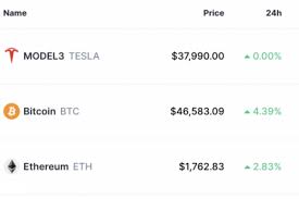 The next column is market cap. Crypto Data Provider Coinmarketcap Adds Tesla To List Of Coins In Gladwell S Tipping Point Fashion