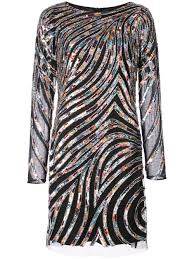 Aidan Mattox Aidanmattox Cloth Long Sleeve Sequin Dress Long Sleeve Embroidered Dress Long Sleeve Cocktail Dress