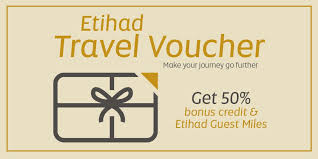 On the payment page, enter your travel voucher number (starting with 057) in the have a discount code. Etihad Airways On Twitter Make Your Next Journey Go Further Purchase An Etihad Travel Voucher Before 24 June And We Ll Add An 50 To The Value Of Your Voucher For Free Find