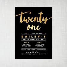 Black And Gold 21st Birthday Invitations Pin On Ticket Invitation