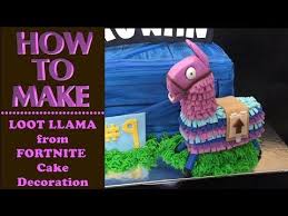 How To Make A Loot Llama From Fortnite Cake Decoration With Caketastic Cakes Youtube Cake Topper Tutorial Cake Decorating Cake Decorating Tutorials