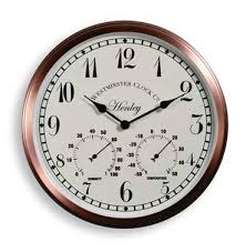 If mounting the clock on a. Outdoor Clocks Buy Online The Garden Factory