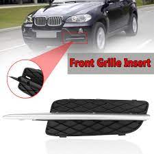 Front Left Bumper Lower Grill Grilles Silver Trim For Bmw X5 E70 X6 E71 07 10 Buy From 16 On Joom E Commerce Platform