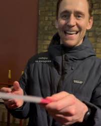 Daddy Hiddleston out with his baby in London,