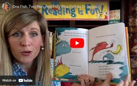 One Fish Two Fish Red Fish Blue Fish: Read Aloud Video from The Cozy Chair 