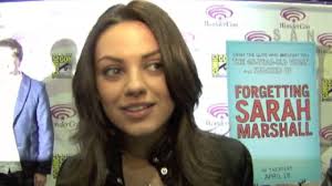 Mila kunis arrives at the premiere of universal picture's forgetting sarah marshall at the chinese theater on thursday in los angeles. Mila Kunis Interview Forgetting Sarah Marshall Wondercon Youtube
