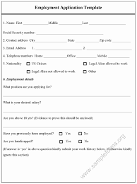 Job applications and employment forms can be quite complicated to put together. Job Application Form Sample Format Luxury Employment Application Model Job Application Template Employment Application Job Application Form