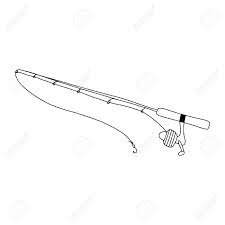 If your rod breaks into 2 parts or more, the joint where the sections fit together is called the ferrule. The Fishing Rod Is Drawn In The Doodle Style Black And White Image Outline Drawing Hand Drawn Drawing Hobbies And Recreation Fishing Vector Image Royalty Free Cliparts Vectors And Stock Illustration Image 144635244