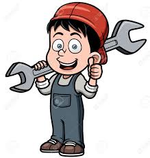 Todos los gifs animados de mecánicos de coches y las imágenes de mecánicos de coches de esta categoría son 100% gratuitos y no hay ningún cargo adicional por utilizarlos. Vector Illustration Of Cartoon Mechanic Holding A Huge Wrench Royalty Free Cliparts Vectors And Stock Illustration Image 19979349