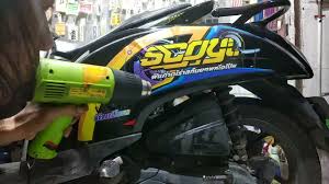 Cara memasang dudukan plat nomor motor vixion terbaru bracket merk kucay | aris saryanto video. Cara Mudah Memasang Striping List Variasi Yamaha Vixion Nvl Bagi Pemula By Londo Sticker 58