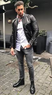 Pin By Mustafa Nalbantoglu On My Style Black Outfit Men Cool Street Fashion Jean Jacket Outfits