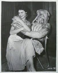 Valerie Allen And Alien From I Married A Monster From Outer Space 1958 Movie Monsters B Movie Classic Horror Movies