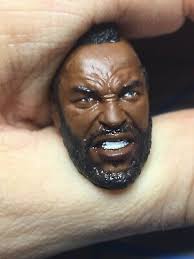 WWE Mattel Elite Mr. T Wwe Clubbed Lang Fodder Action Figure 7” Head 729