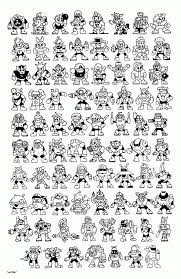 Mario bros free printable coloring pages for kids. 13 Pics Of 8 Bit Mega Man Coloring Pages Mega Man Coloring Pages Coloring Home