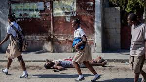 Pòtoprens, pɔtopɣɛ̃s) is the capital and most populous city of haiti.the city's population was estimated at 987,311 in 2015 with the metropolitan area estimated at a population of 2,618,894. 8 Dead Including Prison Director After Haiti Jail Break Abc News