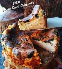 Resepi Oreo Basque Burnt Cheesecake Kue Keju Resep Makanan Bolu Pandan
