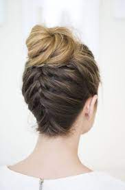 Upside Down Braided Bun Braids Hairstyles Pictures Braided Bun Hairstyles Hair Pictures