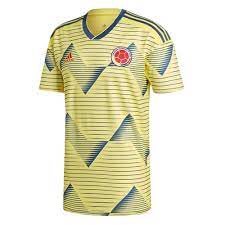 — with a colombia soccer jersey and other performance gear from soccerpro.com, you'll have no problem putting your unwavering fandom on display. Colombia Soccer Jersey Home Replica 2019 Soccer Jersey Yellow Adidas Soccer Shirts
