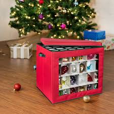 Check spelling or type a new query. 120 Cube Ornament Storage Container Red