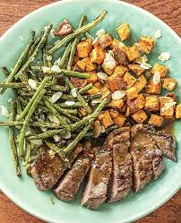 Steak With Green Beans Amandine Recipe Hellofresh Recipe Hello Fresh Recipes Green Beans Amandine Recipe Easy Steak Dinner