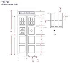 Make Your Own Tardis Door Tardis Door Tardis Door Plan