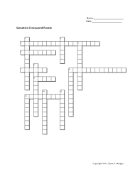 Modify with your own questions and answers. Genetics Crossword Puzzle 12 Clues With Word