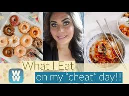 Basically the study separated subjects into two groups — one group who followed the weight watchers plan with weekly meetings or the o. What I Eat On My Cheat Day 53 Point Day Ww Weight Watchers Youtube
