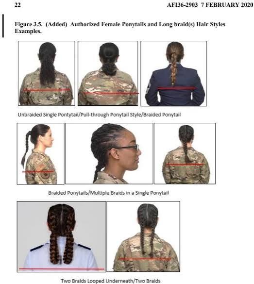 USAF Updates AFI 36-2903 “Dress and Personal Appearance of Air Force Personnel” | Soldier Systems Daily Soldier Systems Daily