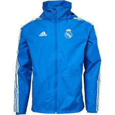 Adidas real madrid windbreakershow your eternal support for los blancos in this men's football windbreaker. Buy Adidas Mens Rmcf Real Madrid Storm Jacket Crazy Blue Core White